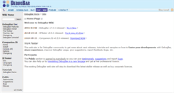 Desktop Screenshot of my-debugbar.com