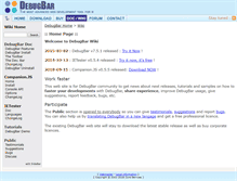 Tablet Screenshot of my-debugbar.com